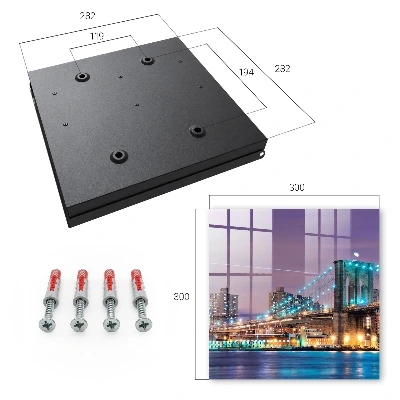 City bridge Key box for wall