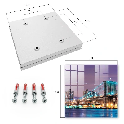 City bridge Key box for wall