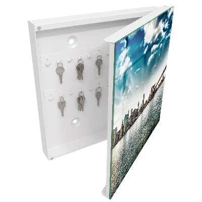 City skyline Key cabinet