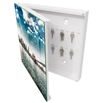 City skyline Key cabinet