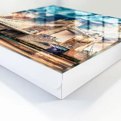 Cityscape Key box for wall