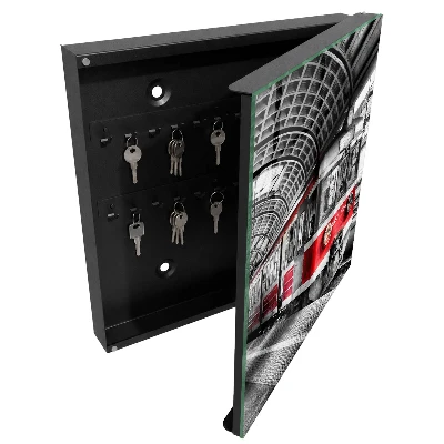Railway symmetry Wall mounted key box