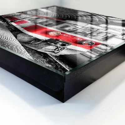 Railway symmetry Wall mounted key box