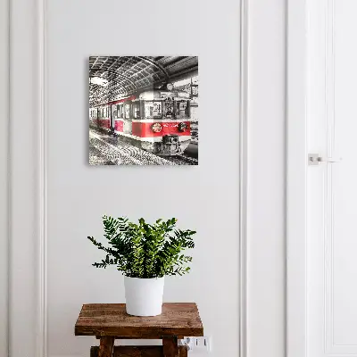 Railway symmetry Wall mounted key box