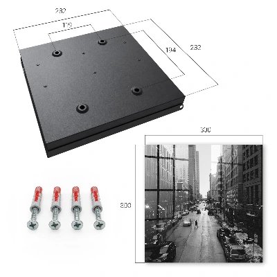 Everyday city life Wall mounted key box