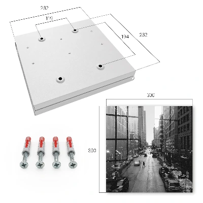 Everyday city life Wall mounted key box