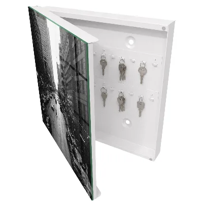 Everyday city life Wall mounted key box