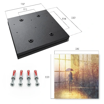 Warm melancholy Key box for wall