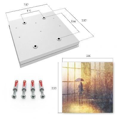 Warm melancholy Key box for wall