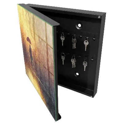 Warm melancholy Key box for wall
