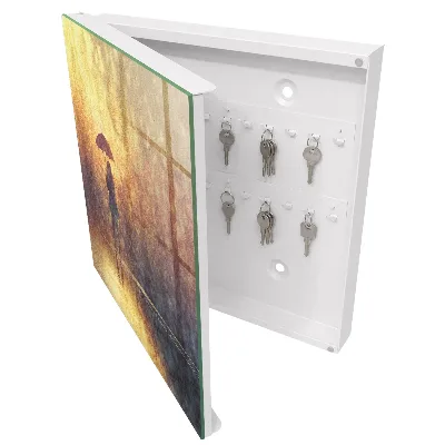 Warm melancholy Key box for wall