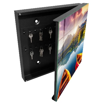 Mountain peace Wall mounted key box