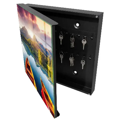 Mountain peace Wall mounted key box