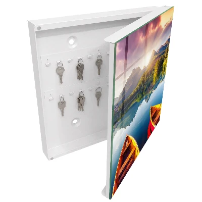 Mountain peace Wall mounted key box