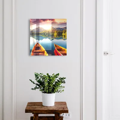Mountain peace Wall mounted key box