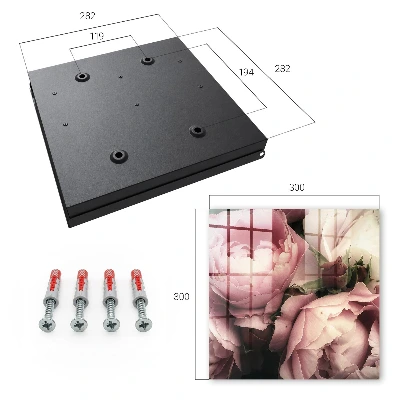 Rose beauty Key box for wall