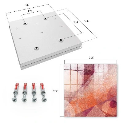 Abstraction energy Key box for wall