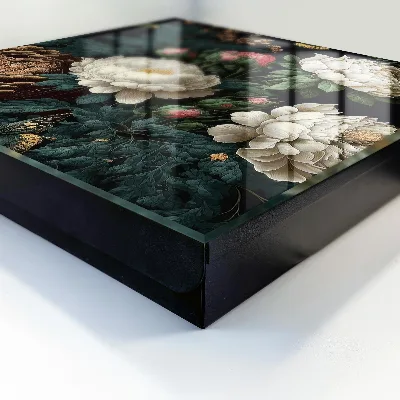 Peony flowers Key cabinet