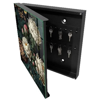 Peony flowers Key cabinet