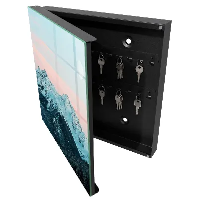 Mountain peace Wall mounted key box
