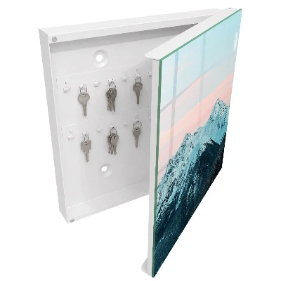 Mountain peace Wall mounted key box