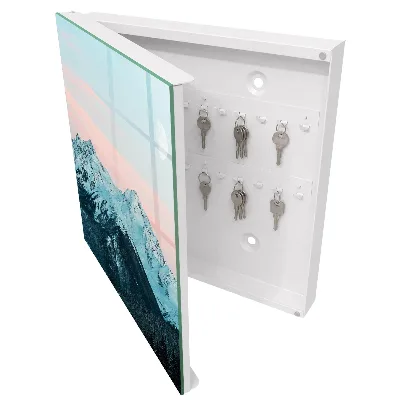 Mountain peace Wall mounted key box