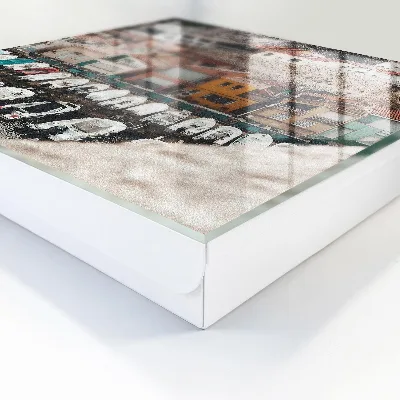 Coastal town Key box for wall