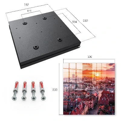 Sunset Wall mounted key box