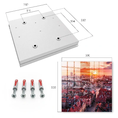 Sunset Wall mounted key box