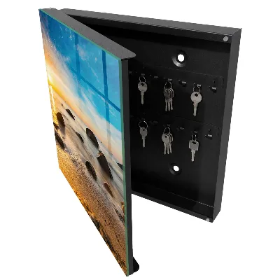 Coastal sunset Key cabinet