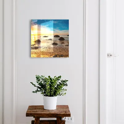 Coastal sunset Key cabinet
