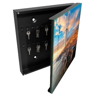 Lighthouse Key box for wall