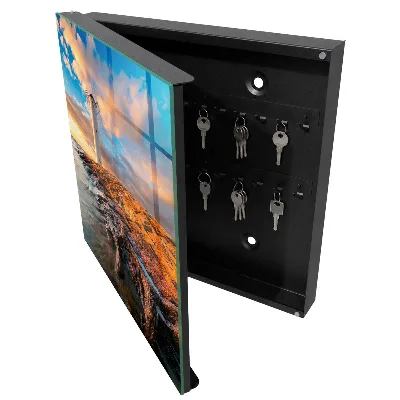 Lighthouse Key box for wall