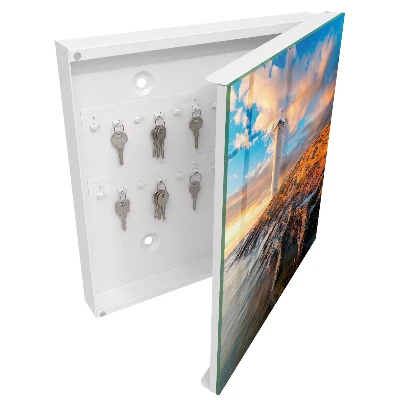 Lighthouse Key box for wall