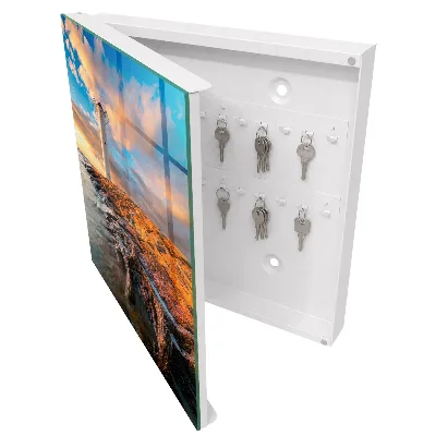 Lighthouse Key box for wall