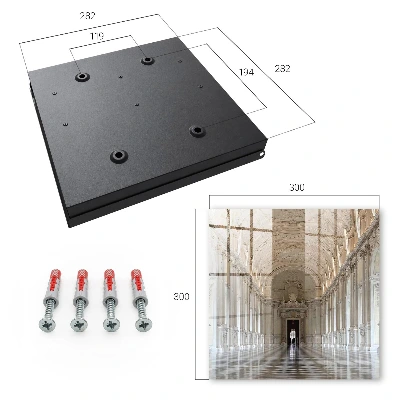 Classic architecture Key box for wall