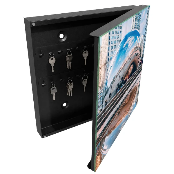 Urban reflection Key box for wall