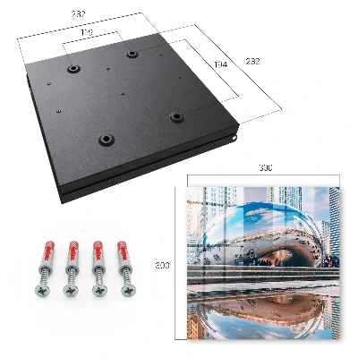 Urban reflection Key box for wall
