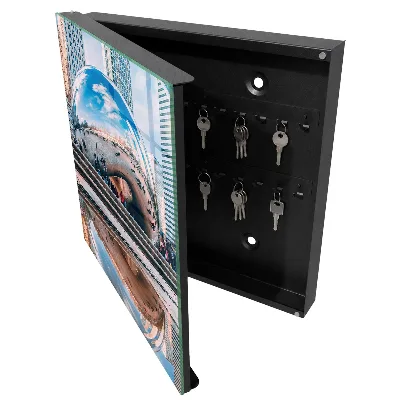 Urban reflection Key box for wall