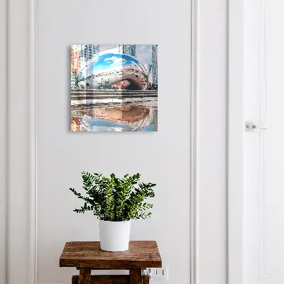 Urban reflection Key box for wall