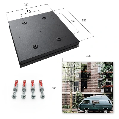 Cityscape Wall mounted key box