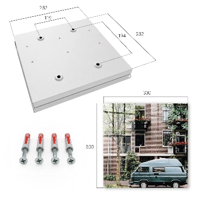 Cityscape Wall mounted key box
