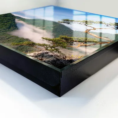 Mountain landscape Key cabinet