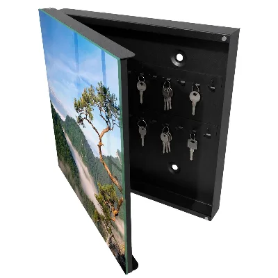 Mountain landscape Key cabinet