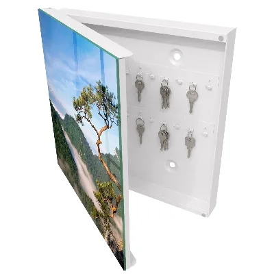 Mountain landscape Key cabinet
