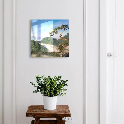 Mountain landscape Key cabinet