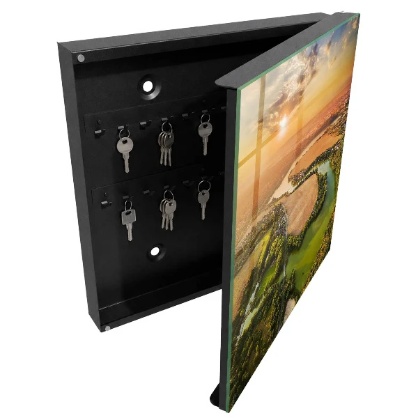 Nature landscape Key box for wall