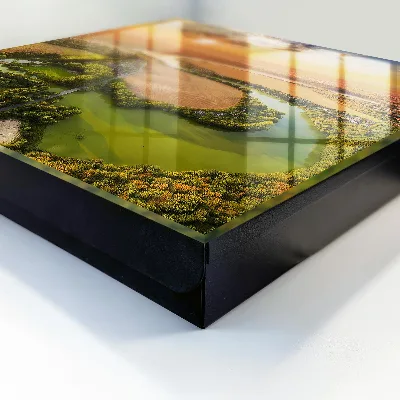 Nature landscape Key box for wall