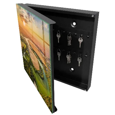 Nature landscape Key box for wall