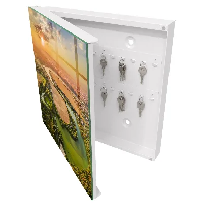 Nature landscape Key box for wall